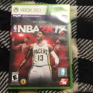 Xbox 360 game (NBA 2K17)